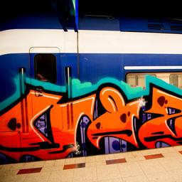 Video | NS test drones om graffiti op treinen tegen te gaan