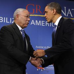 Presidenten VS vertrouwden op Colin Powell, maar Irak-leugen was forse smet