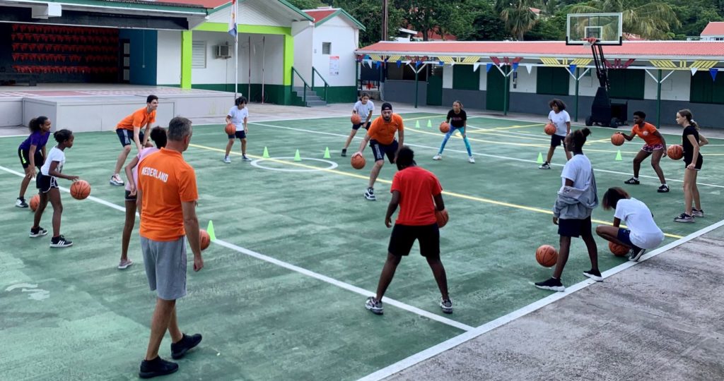 Nederlandse Basketball Bond organiseert clinics op Saba