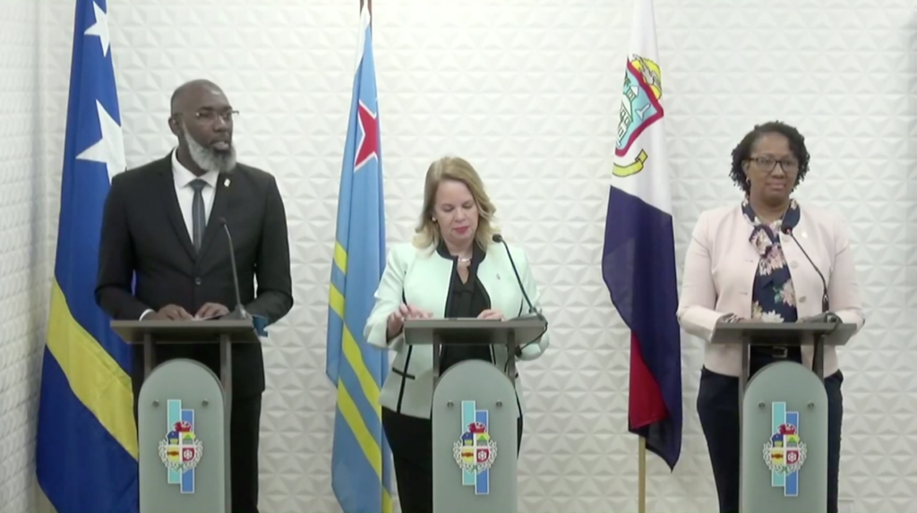 ‘Band tussen Curaçao, Aruba en Sint Maarten versterkt na tripartite overleg’
