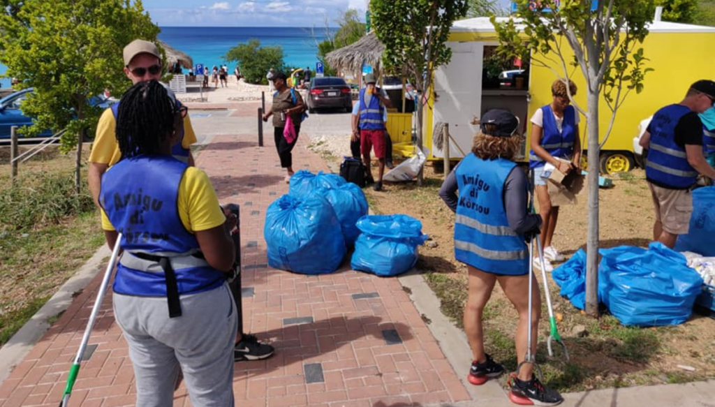Vrijwilligers verzamelen 221 kilo afval bij Grote Knip