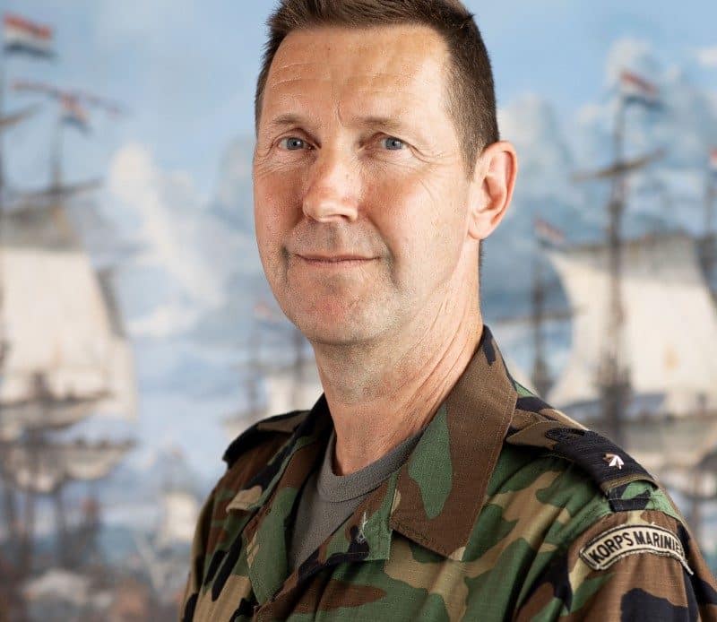 Brigade-generaal der mariniers Frank Boots nieuwe ambassadeur Wensambulance