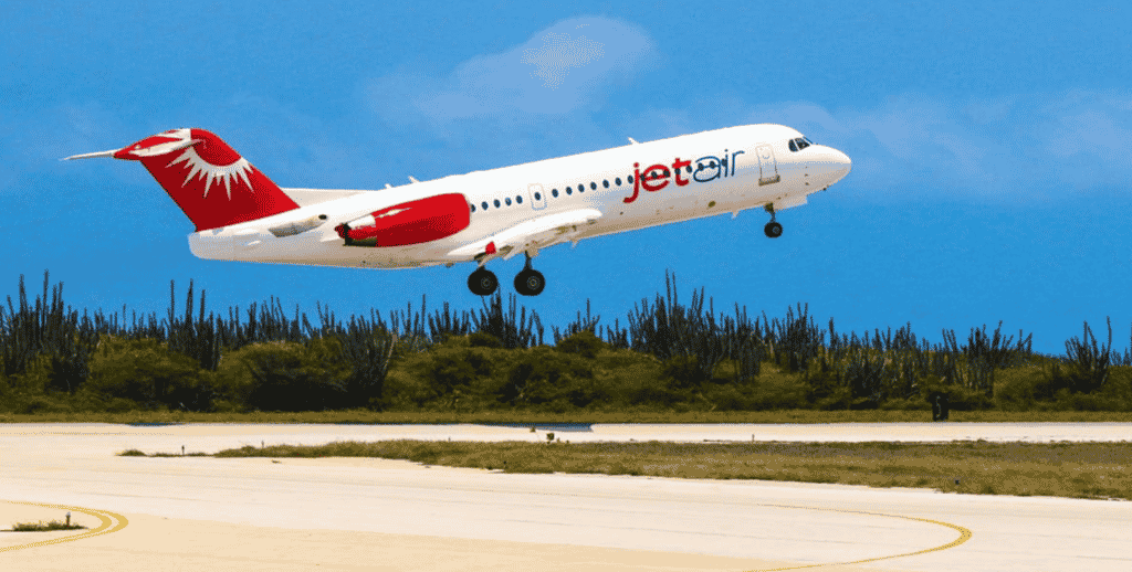 Jetair Caribbean start vluchten tussen Curaçao en Paramaribo