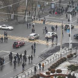 Kazachse president zegt dat orde is hersteld: 3.000 arrestaties, vele doden
