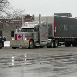 Video | Truckers komen aan in Canadese hoofdstad voor coronaprotest
