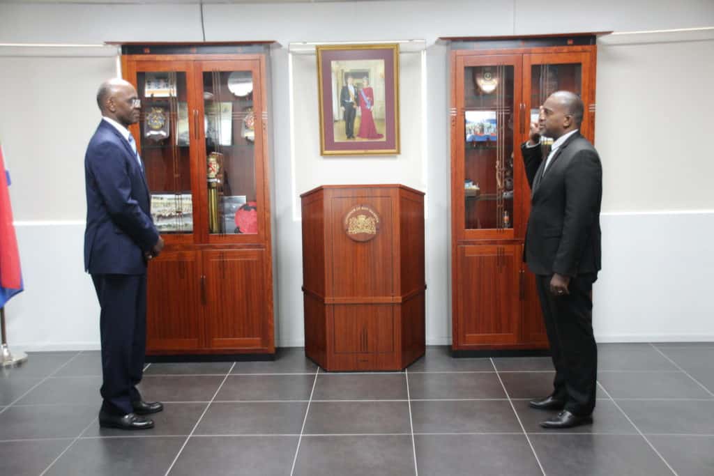 Ajamu Baly nieuwe gouverneur van Sint Maarten