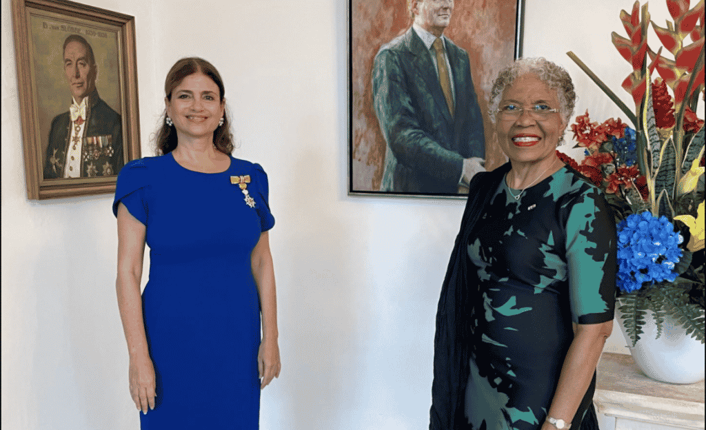 Eunice Saleh benoemd tot Ridder in de Orde van Oranje Nassau