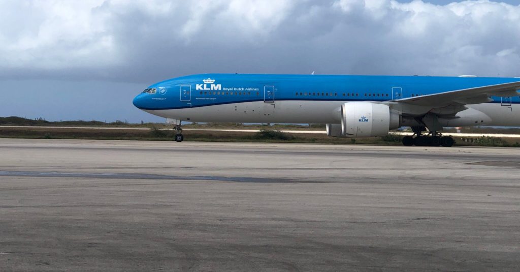 KLM verwacht lagere bezoekersaantallen Caribisch gebied