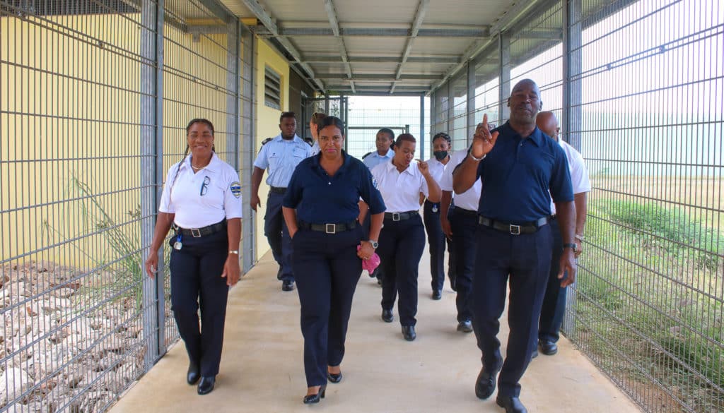 Medewerkers SDKK bezoeken justitiële organisaties Bonaire