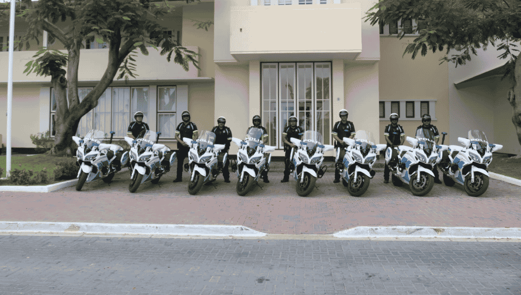 Nieuwe motorhelmen voor politieagenten