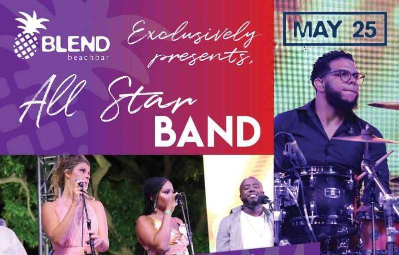 Curaçao All Star Band treedt op bij Blue Bay