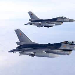 Belgische F-16’s onderscheppen vliegtuig boven Nederland na bommelding