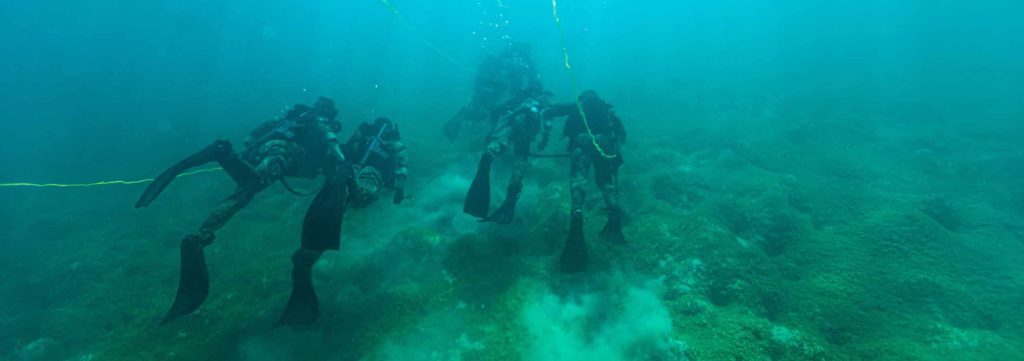 Amerikaanse mariniers oefenen op Aruba