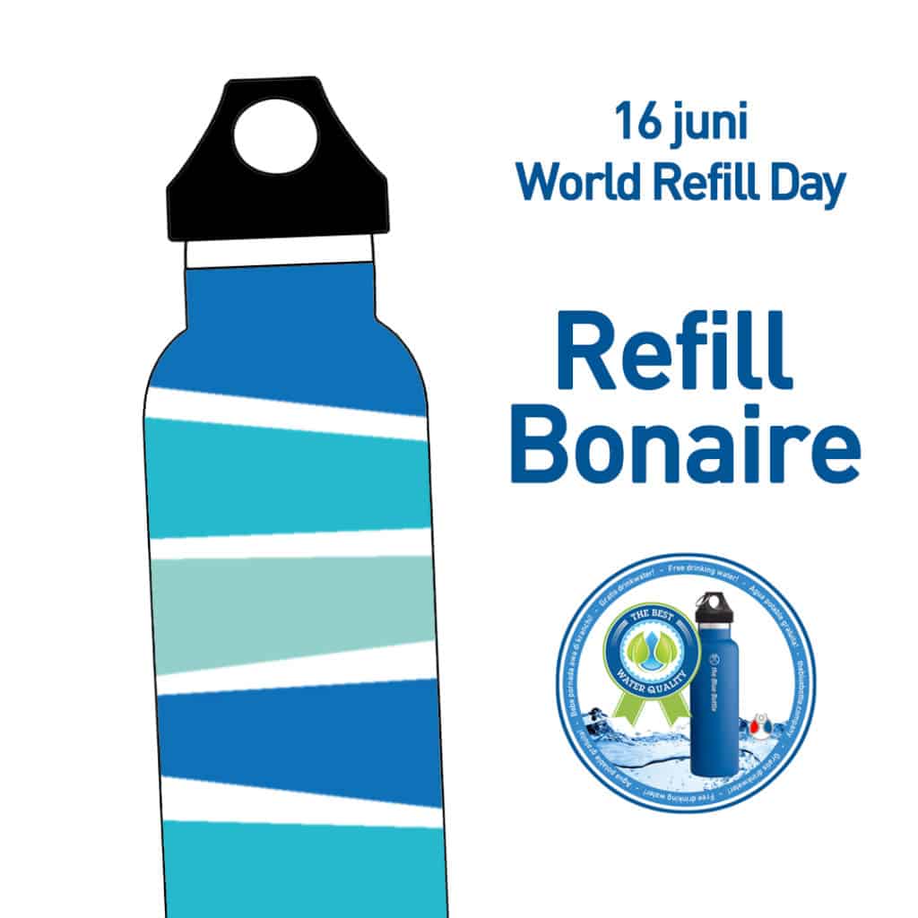 Refill Bonaire start op World Refill Day 2022