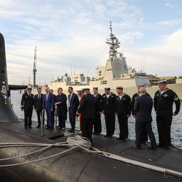 Australië schikt met Frankrijk voor 555 miljoen euro om onderzeeërdeal