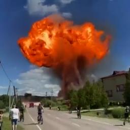 Video | Enorme vuurbal na gasexplosie in Rusland