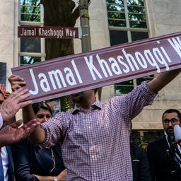 Straat Saoedische ambassade in Washington heet nu Jamal Khashoggi Way