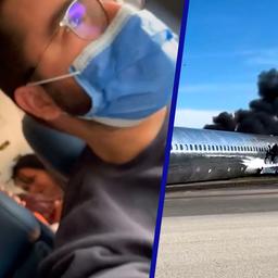 Video | Vliegtuigpassagier filmt moeizame landing bij Miami Airport