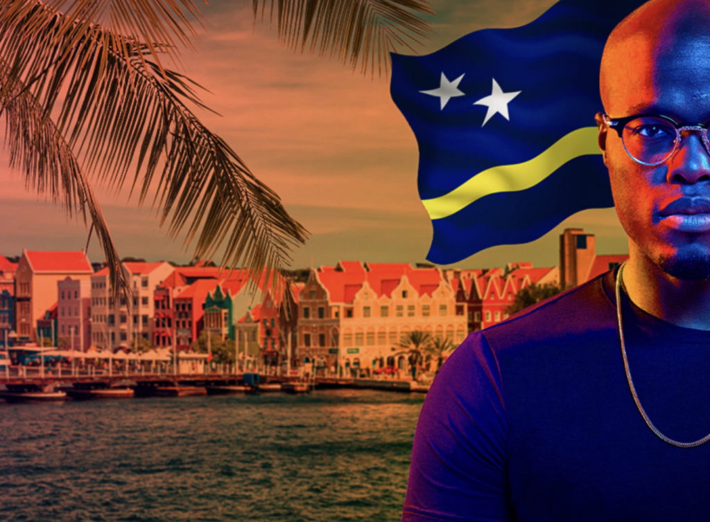 Jandino Asporaat geeft comedyshow op Curaçao 