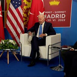 Video | Biden bedankt Erdogan voor NAVO-deal: ‘Geweldig werk’