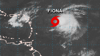 Tropische storm Fiona raast richting Saba, Sint Eustatius en Sint Maarten