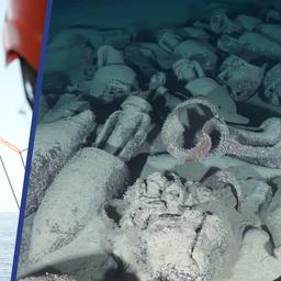 Video | Beelden tonen onderwaterschatten op ruige zeeroute Middellandse Zee