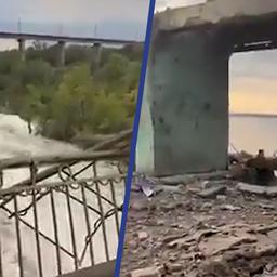 Video | Dam in Zelensky’s geboortestad breekt door bij Russische aanval