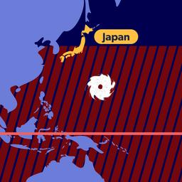 Video | Waarom Japan met zo veel tyfoons te maken krijgt