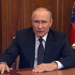 Video | Zo kondigde Poetin de gedeeltelijke militaire mobilisatie aan