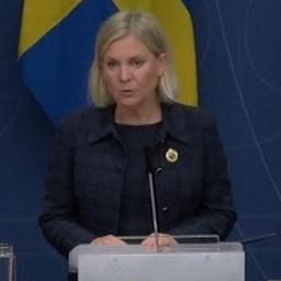 Video | Zweedse premier over lekkages Nord Stream: ‘Vermoedelijk sabotage’