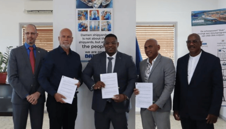 40 miljoen dollar aan investeringen voor Damen Shiprepair Curaçao