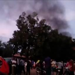 Video | Brand en schoten bij Franse ambassade in Burkina Faso