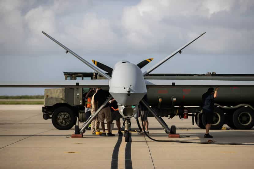 Defensie oefent met onbemand dronevliegtuig op Curaçao 