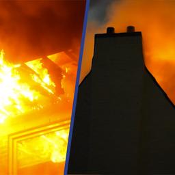 Video | Grote branden verwoesten gebouwen in Nijmegen en Eindhoven