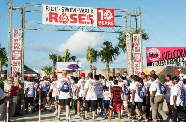 Aantal online inschrijvingen Ride, Walk & Swim for the Roses bijzonder hoog