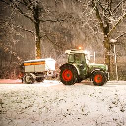 Code oranje in vier provincies vanwege sneeuwval: ‘Werk thuis’