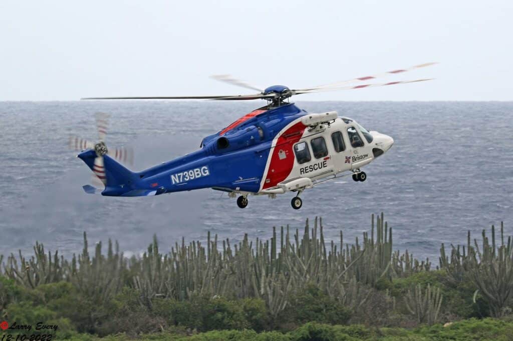 Kustwachthelikopter ingezet bij zoektocht vermiste Bonairiaan