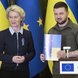 Europese Unie fluit kopstukken die Oekraïne snelle toetreding beloven terug