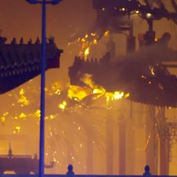 Video | Grote brand beschadigt boeddhistische tempel in Australië