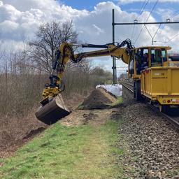 Dassenburcht Brabant mag worden verwijderd, eind volgende week weer treinen