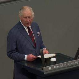 Video | Koning Charles speecht in het Duits voor parlement