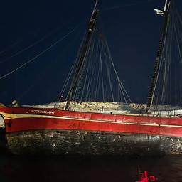 Zeilschip met veertien Nederlandse tieners strandt in Noorwegen