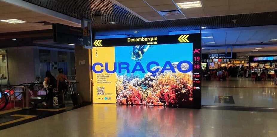 Start vluchten Brazilië naar Curaçao in zomer