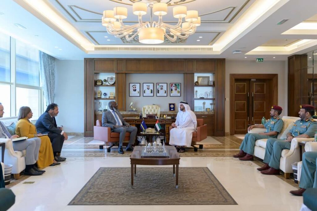 Pisas in gesprek met Sheikh Saif bin Zayed Al Nahyan over samenwerking