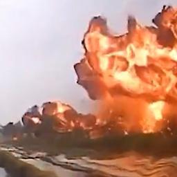 Video | Amerikaanse straaljager crasht in Zuid-Korea