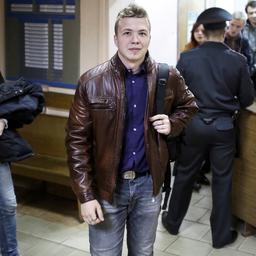 Belarussische journalist die uit vliegtuig werd gehaald zou gratie hebben gekregen