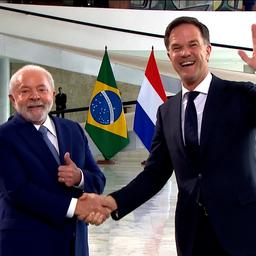Video | President Lula verwelkomt Rutte in Brazilië