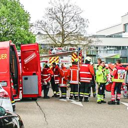 Twintig ziekenhuisopnames na mogelijke aanval met traangas bij Duitse school