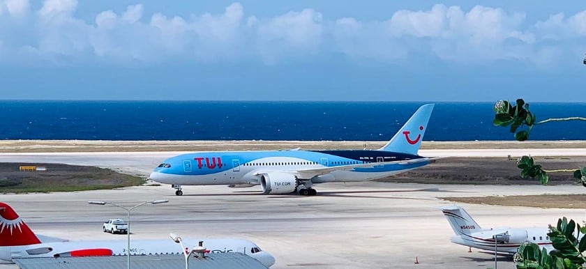 Vlucht TUI Amsterdam-Curaçao geannuleerd wegens technisch defect