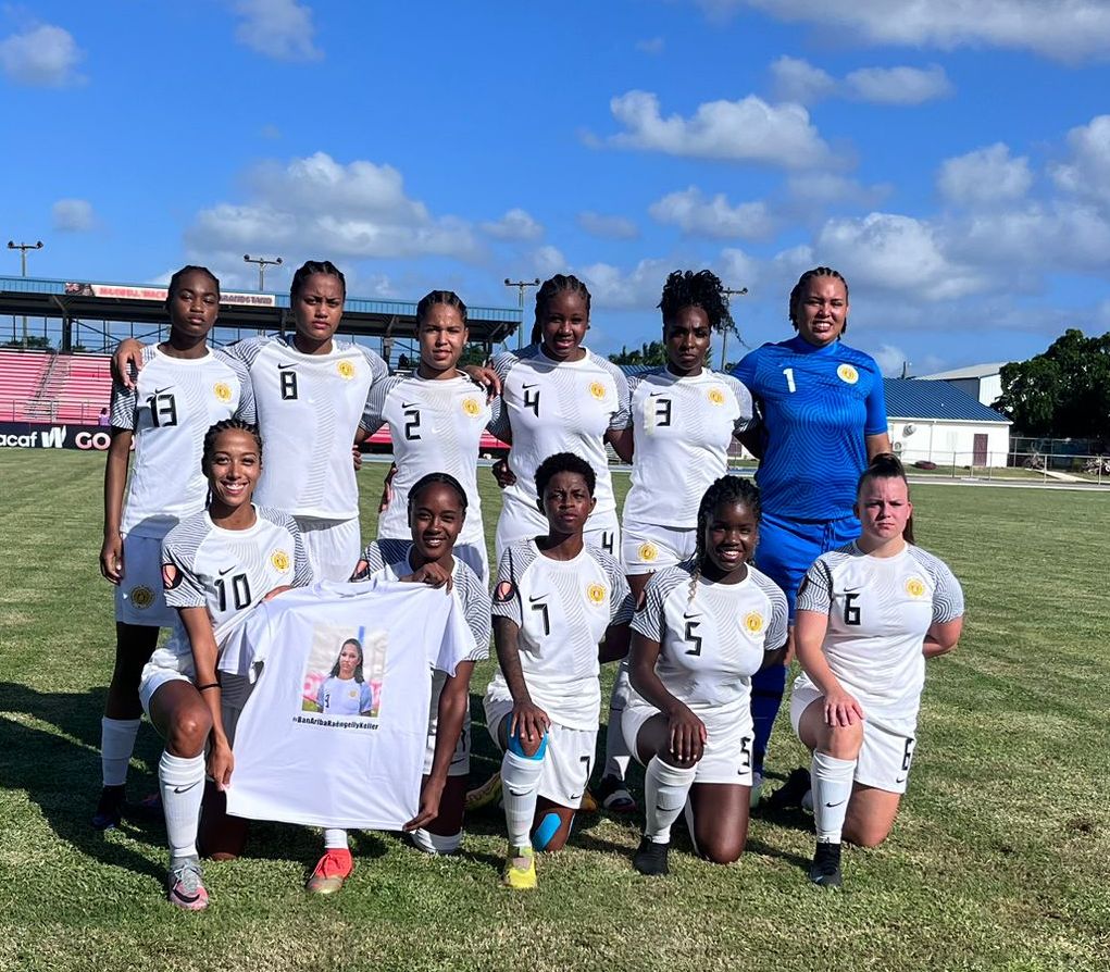 Vrouwenelftal koploper in groep na ruime zege op Anguilla